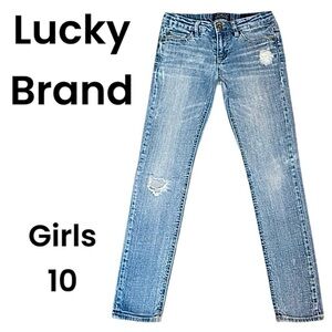 Girls 10 Lucky Brand Zoe Skinny Jeans